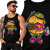 TANK TOP  ANIMOWANY  BURGER BASTARD